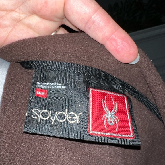Spyder Full Zip Jacket - BROWN - Medium - Picture 5 of 13